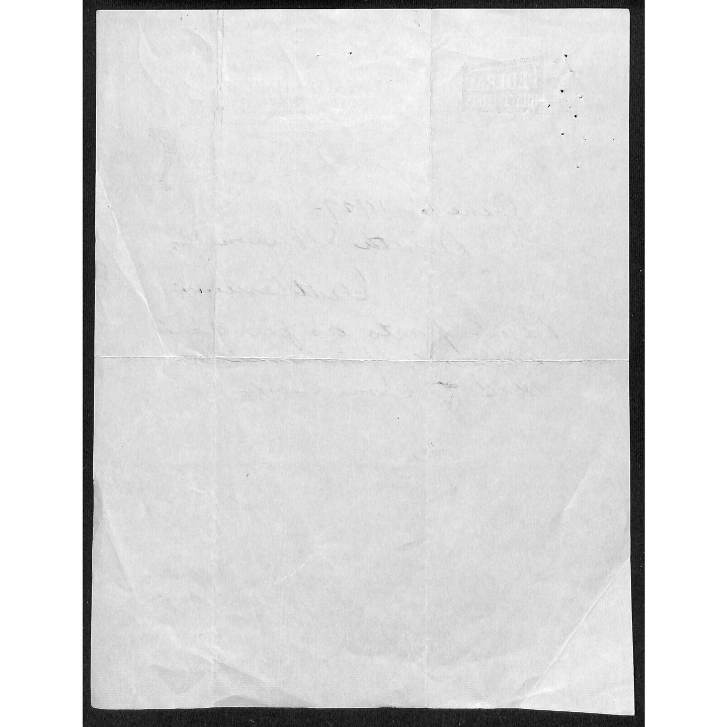 Federal Tires Billboard Art / Waldschmidt Repairs Cairo, IL 1927 Letterhead