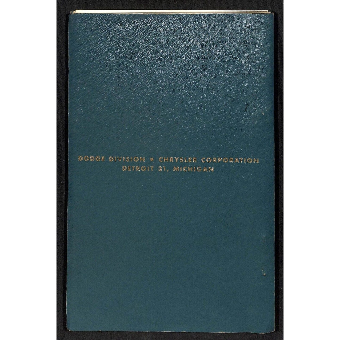 c1955 C Series 1-3 Dodge Trucks Service Operation Time Schedule Manual 100+pp VG