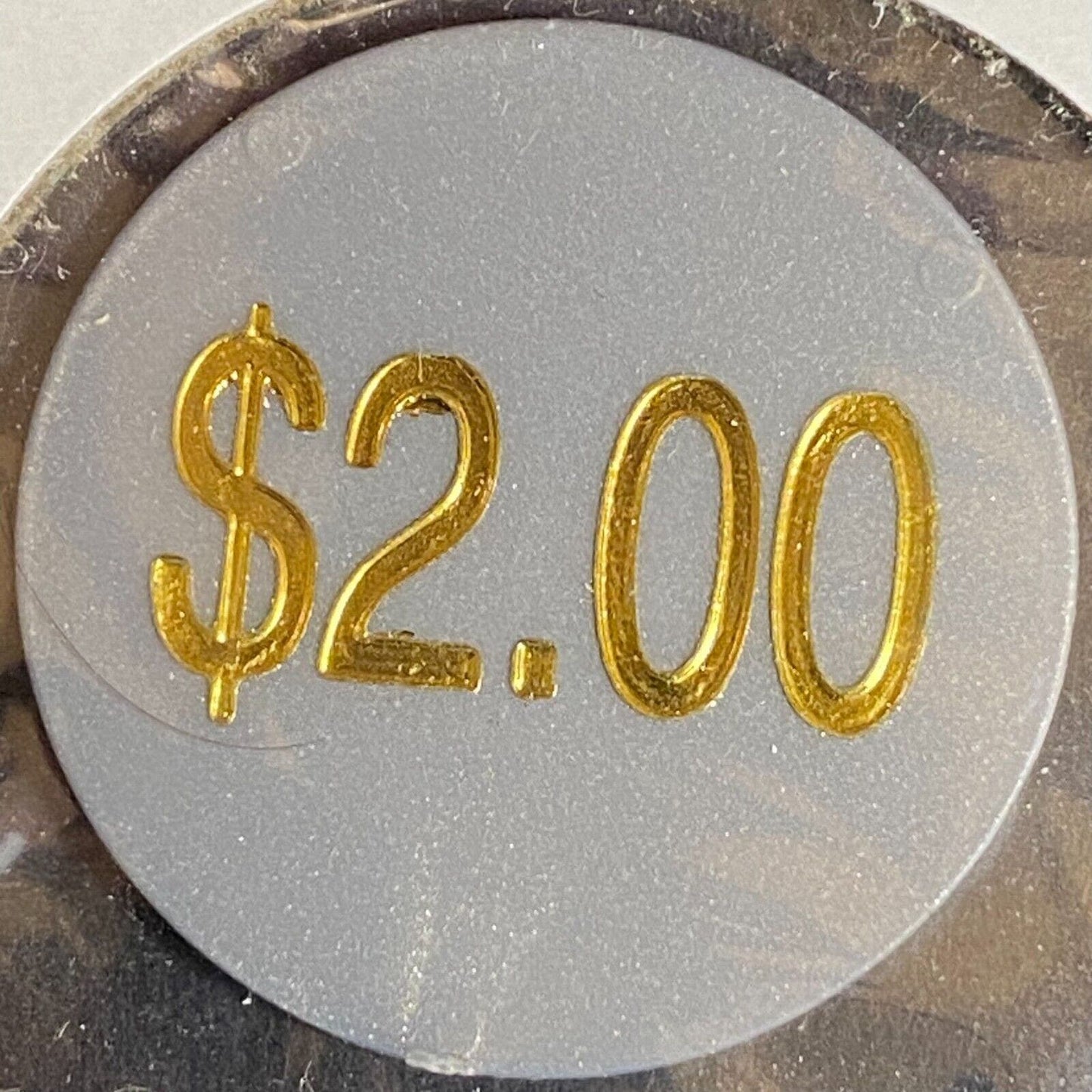 Indiana PA B.P.O Elks #931 c1970's-80's Plastic "$2.00" Token