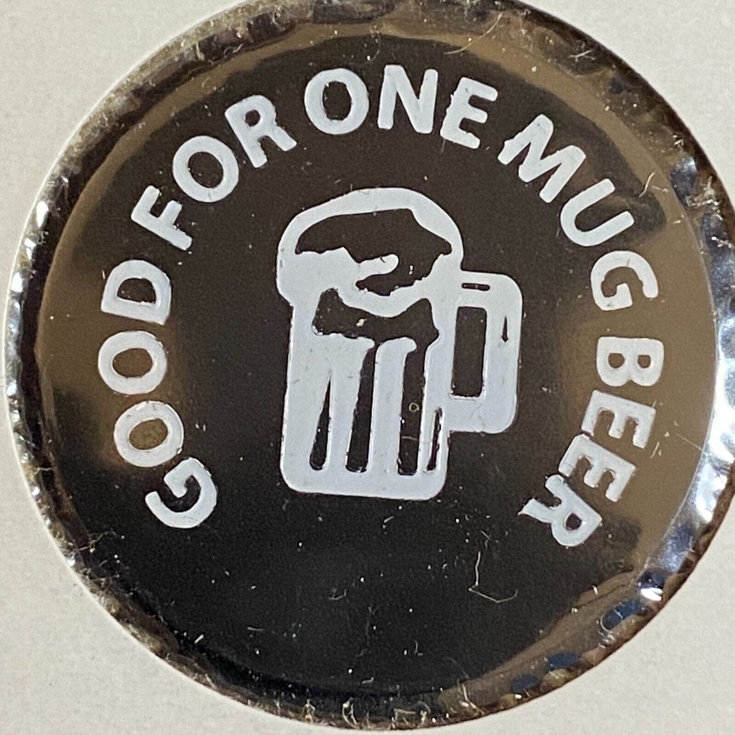 Johnstown, PA Scotty B's Plastic 1970's-80's ? - "Good for One Mug Beer" Token