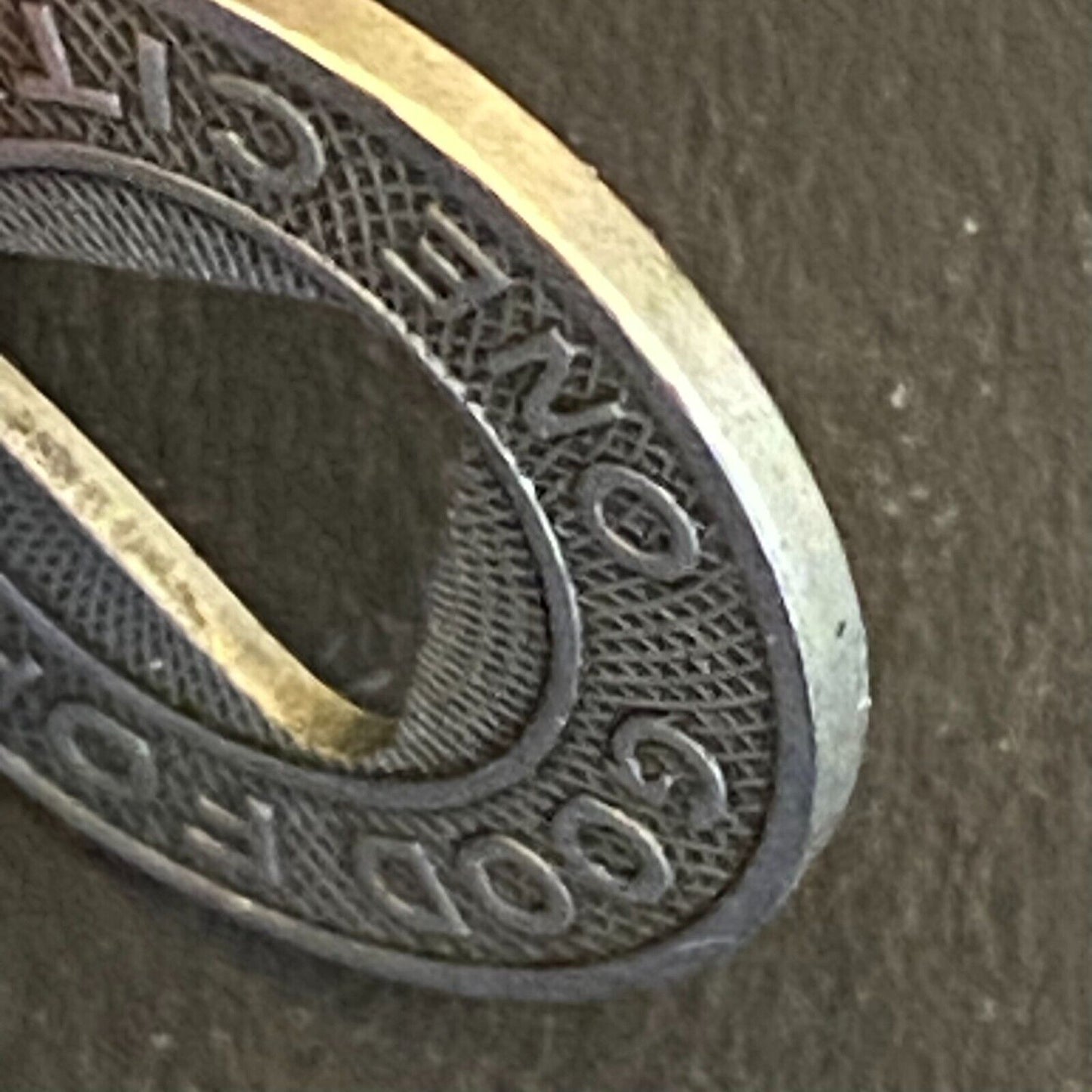 Denver Tramway Corp City Lines G/F One City Fare Transit Token 16mm (#5)