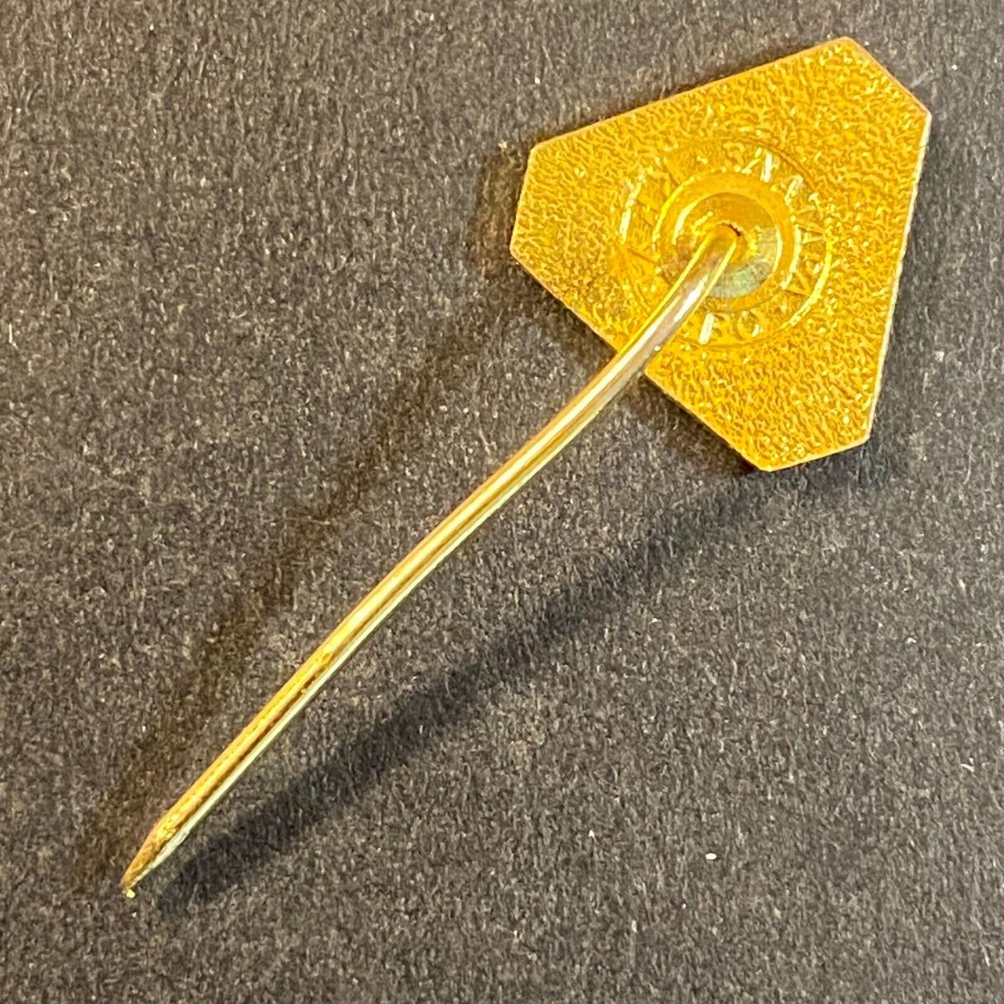 North Macedonia Vintage Enameled Lapel Stick Hat Pin Hotel Montana Krushevo