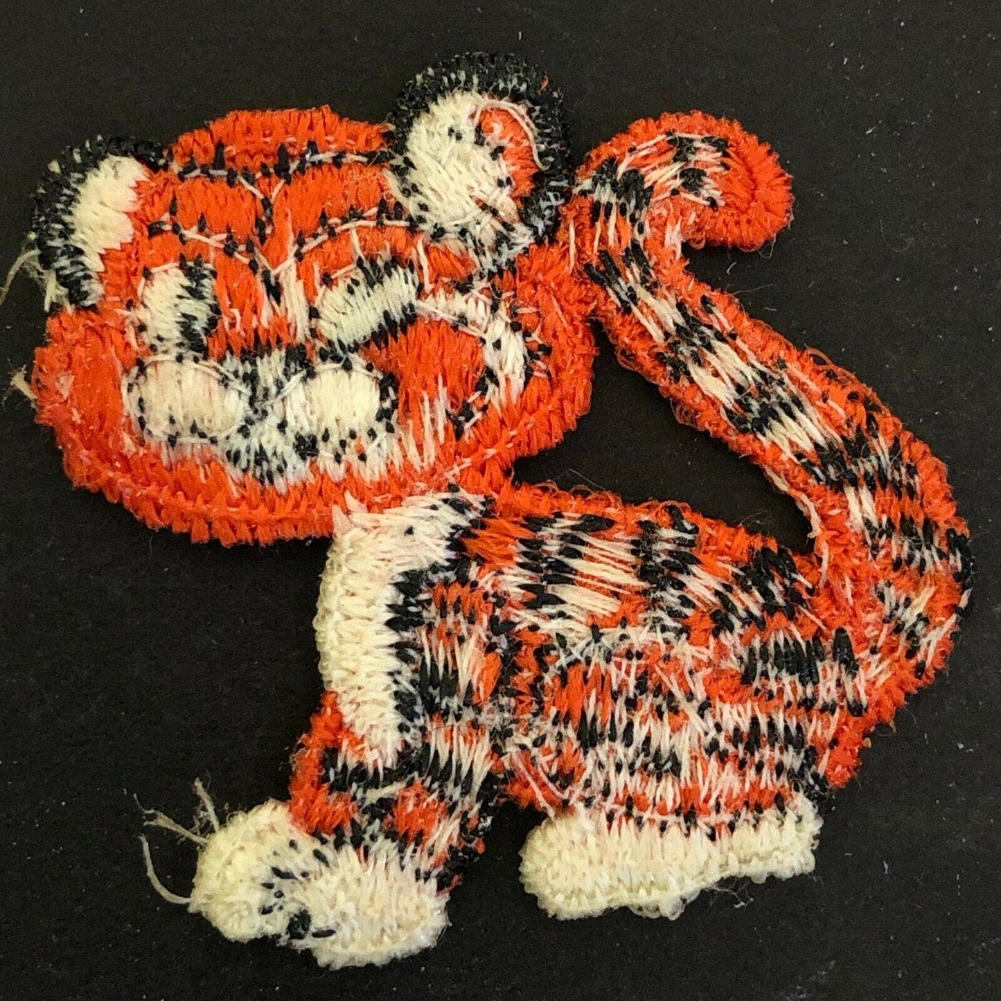 c1970-80's Vintage Machine Stitched Embroidered Patch - Exxon Tiger Cub