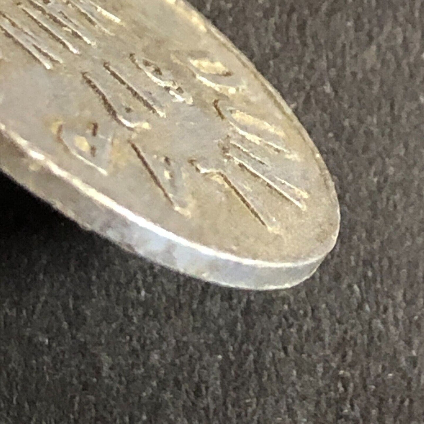 Dunlap (Charles / Cigars) Woodland CA G/F 10c Alum Trade Token 21mm c1920's