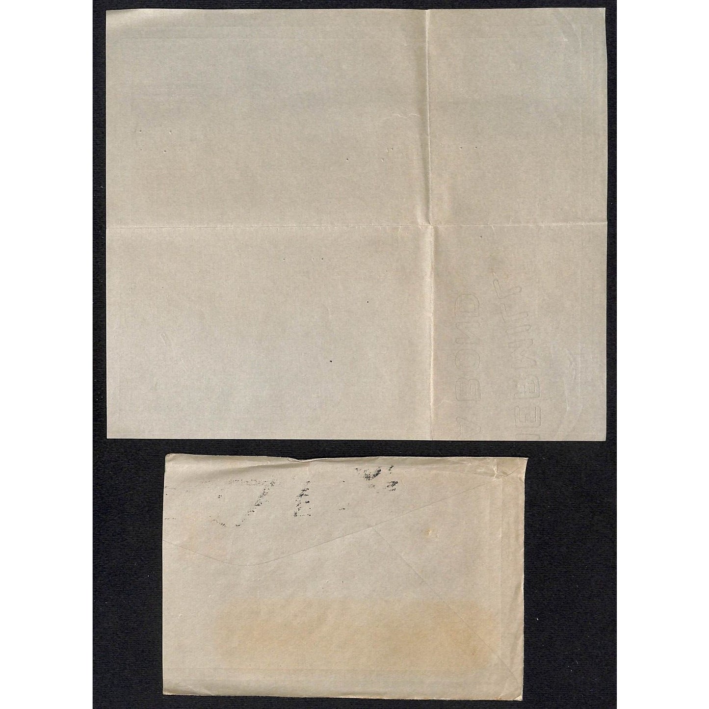 Reading Hat & Cap Co. Berger 733 Broadway NYC Weitzel 1925 Billhead / Cover (#1)