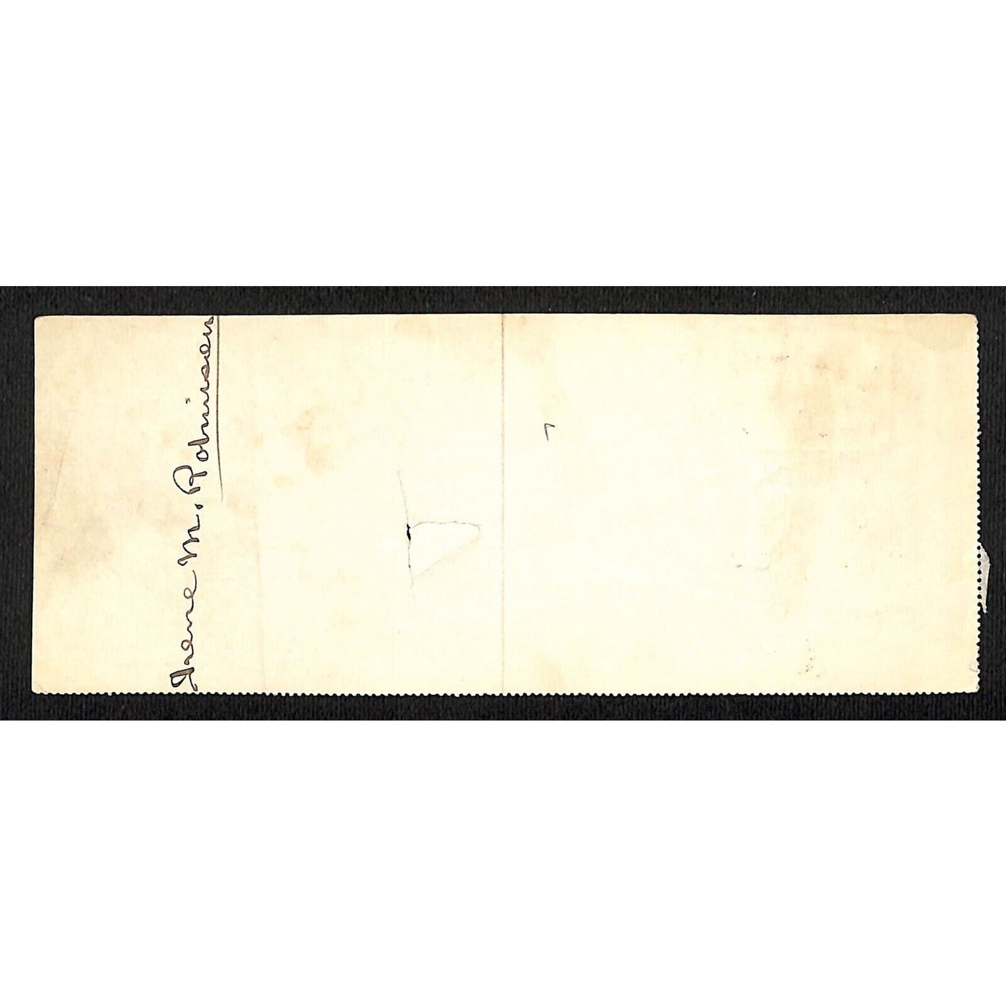 1900 Wells Fargo & Co. Bank 63 Broadway NYC Check #56 w/ Rev Stamp