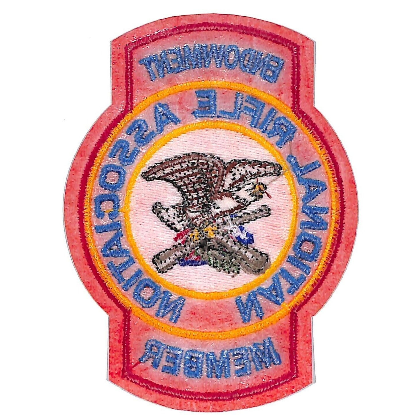 NRA Endowment Member Vintage Embr. Patch 4 1/4" c1980's 90's NOS VGC