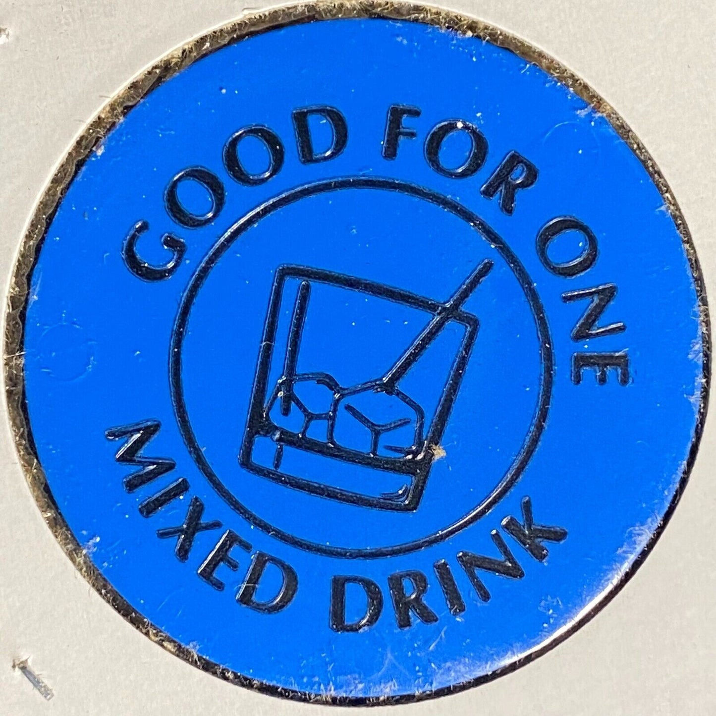 Brackenridge, PA AL Post 226 Plastic Drink Token "Good For One Mixed Drink"