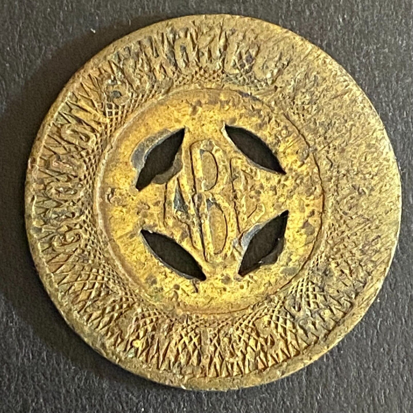 Albuquerque Bus Co. "Good on School Days Only" Transit Token - 23mm (#3)