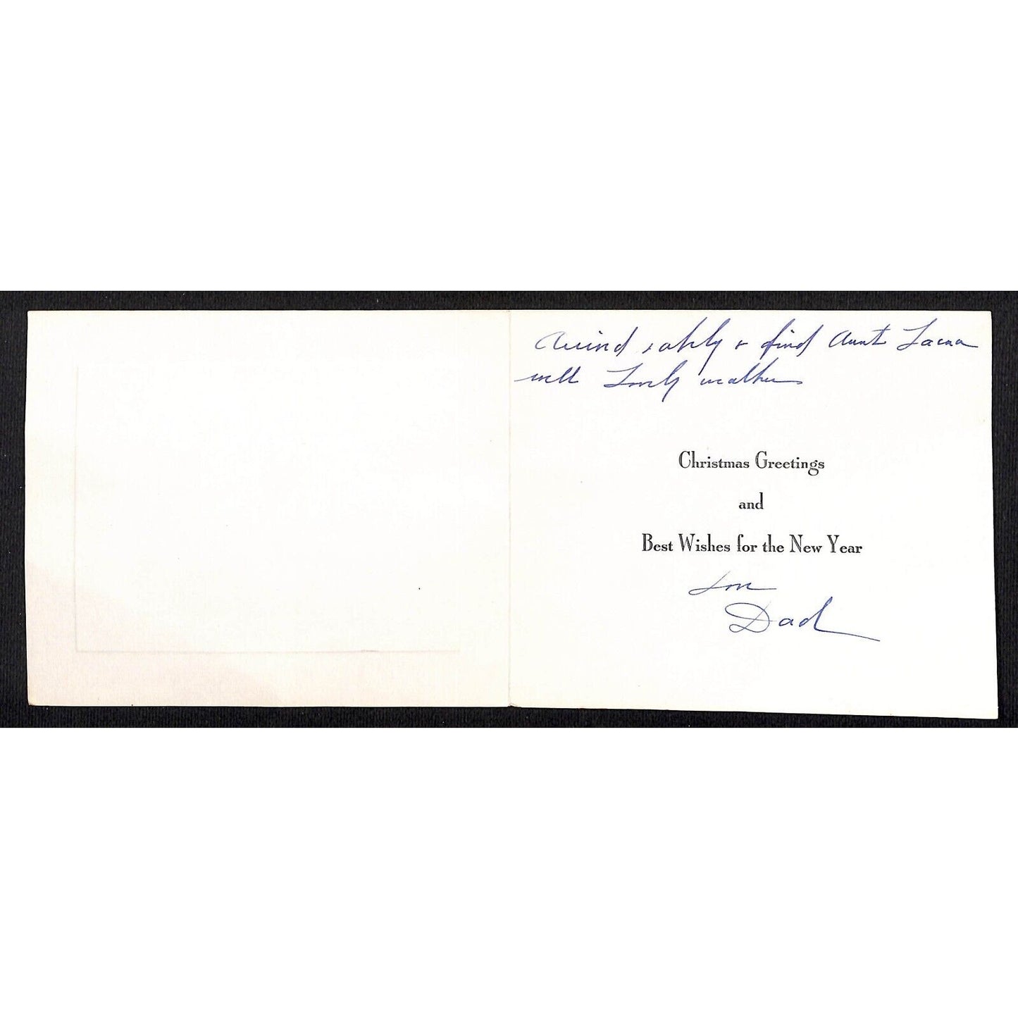 1933 Washington DC PM Letter & U.S. Capitol Christmas Card
