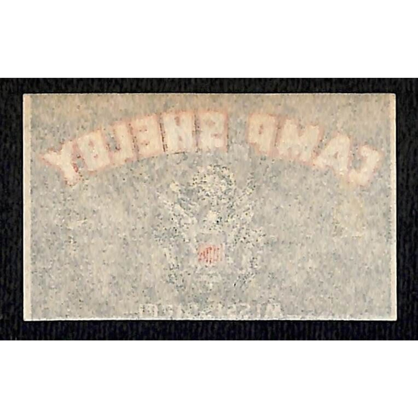 Camp Shelby Mississippi WWII Matchbox Label Cut* VGC U.S. Seal