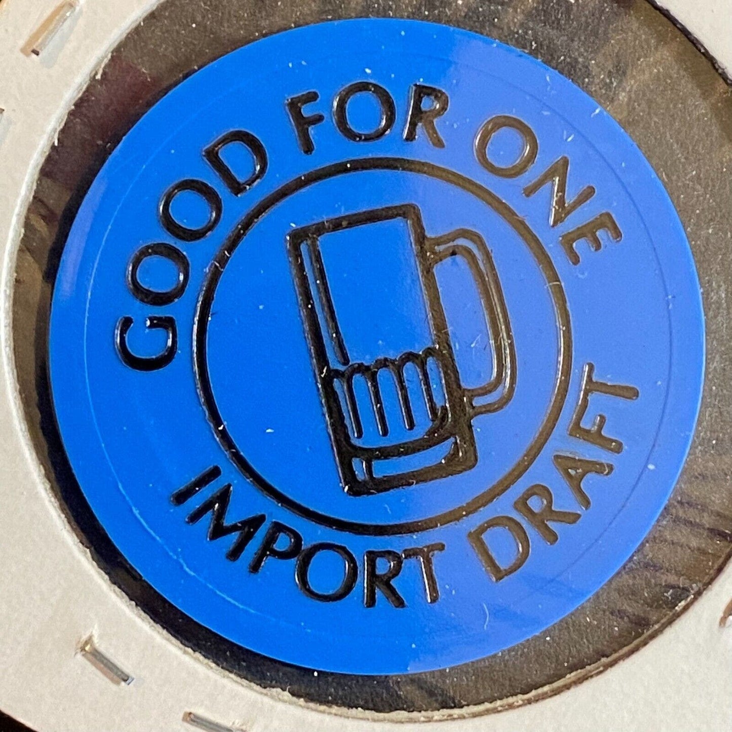 Middletown, PA JD's (Junction) c1980's-90's Plastic Token G/F One Import Beer