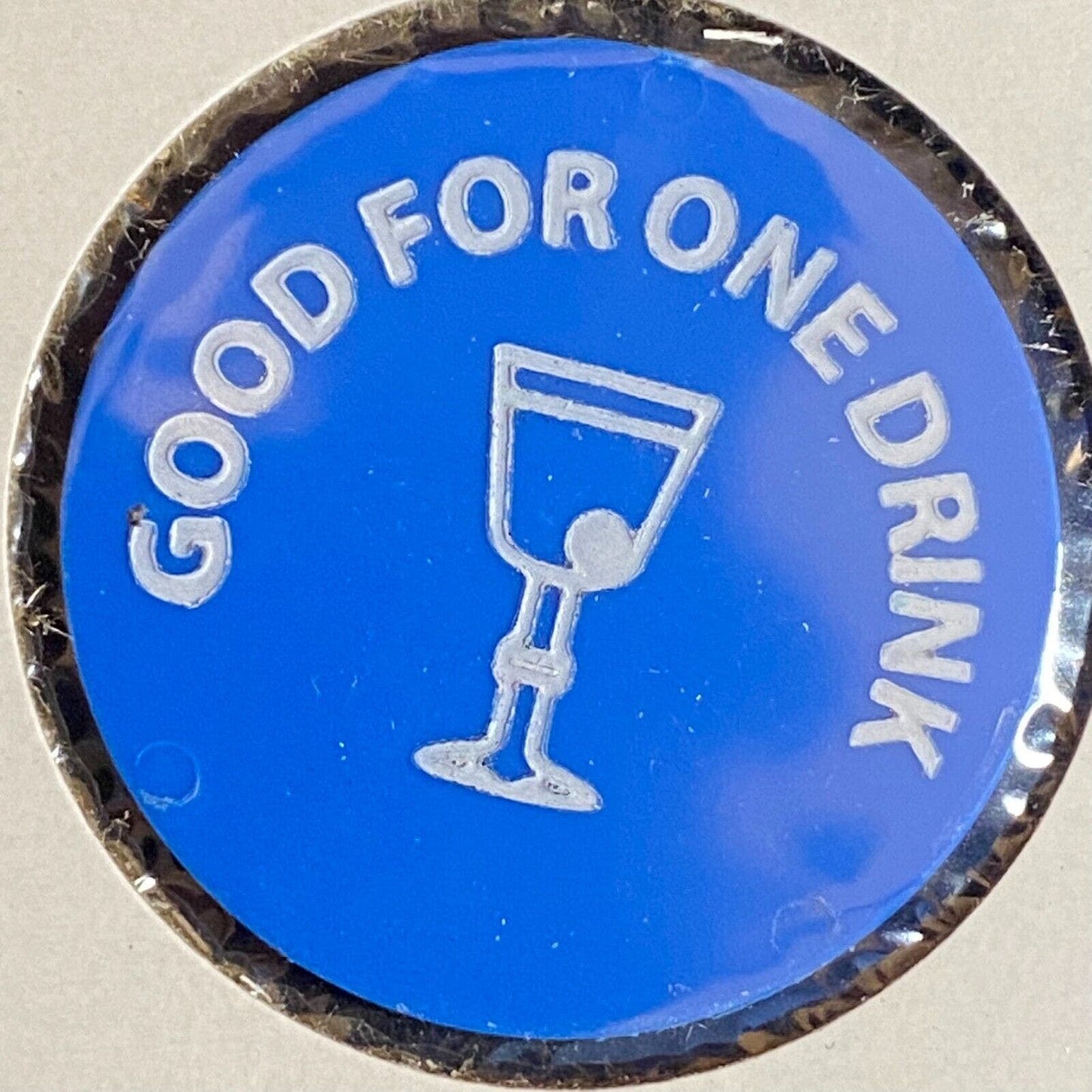 Meadville, PA VFW Post 2006 c1980's Plastic Token "Liquor $1.50" "G/F One Drink