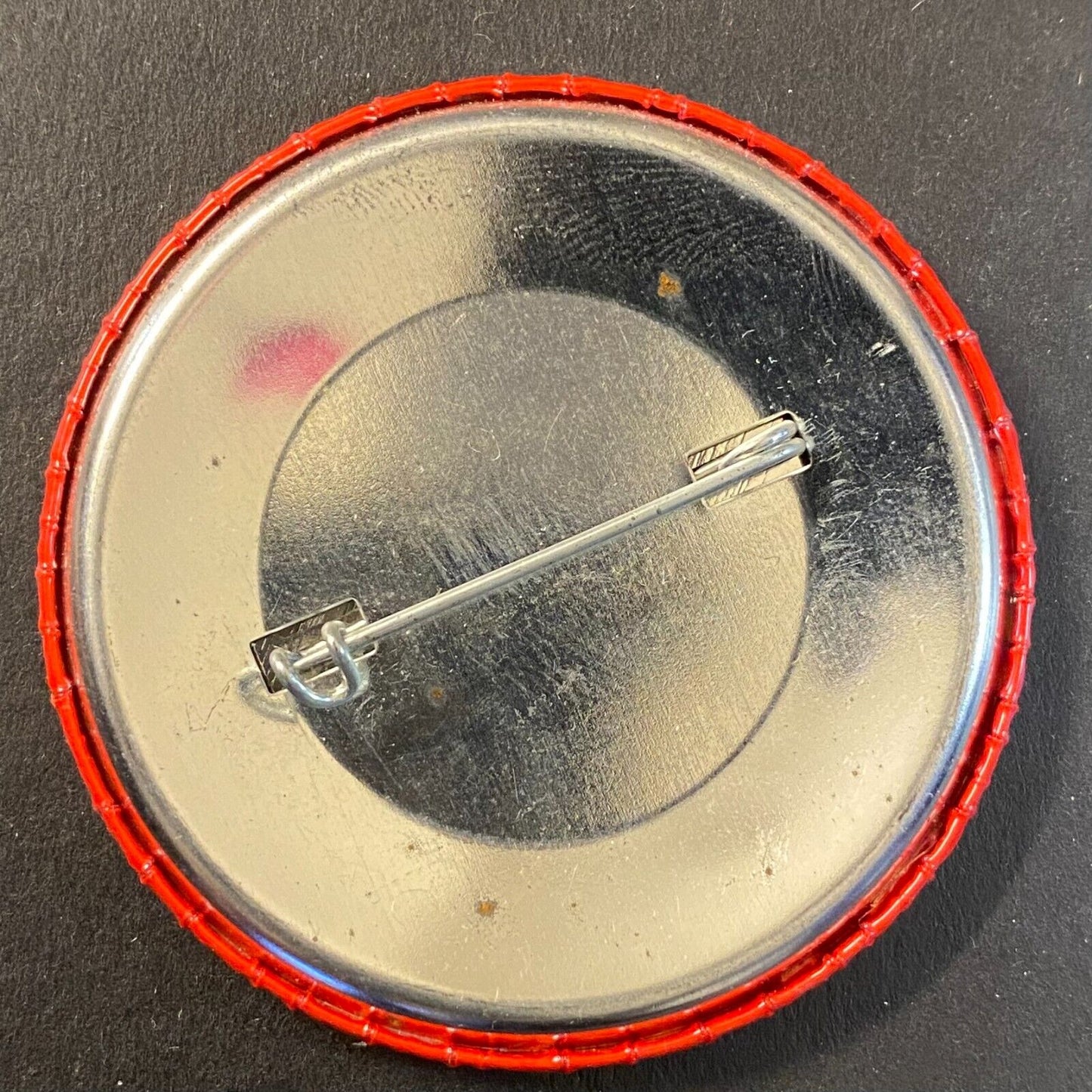 "Ask Me About Des Moines" c1980s Pinback 2 1/8"