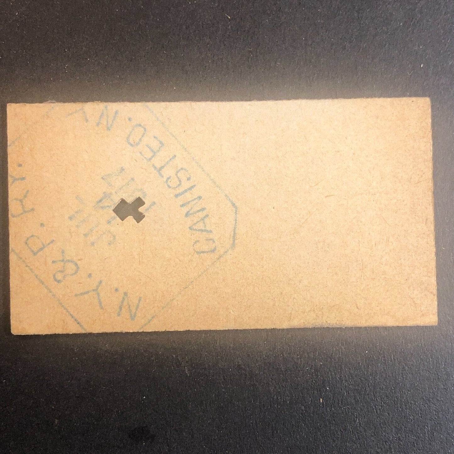 New York & Pennsylvania Railroad July 14 1917 Greenwood, NY Ticket #53547