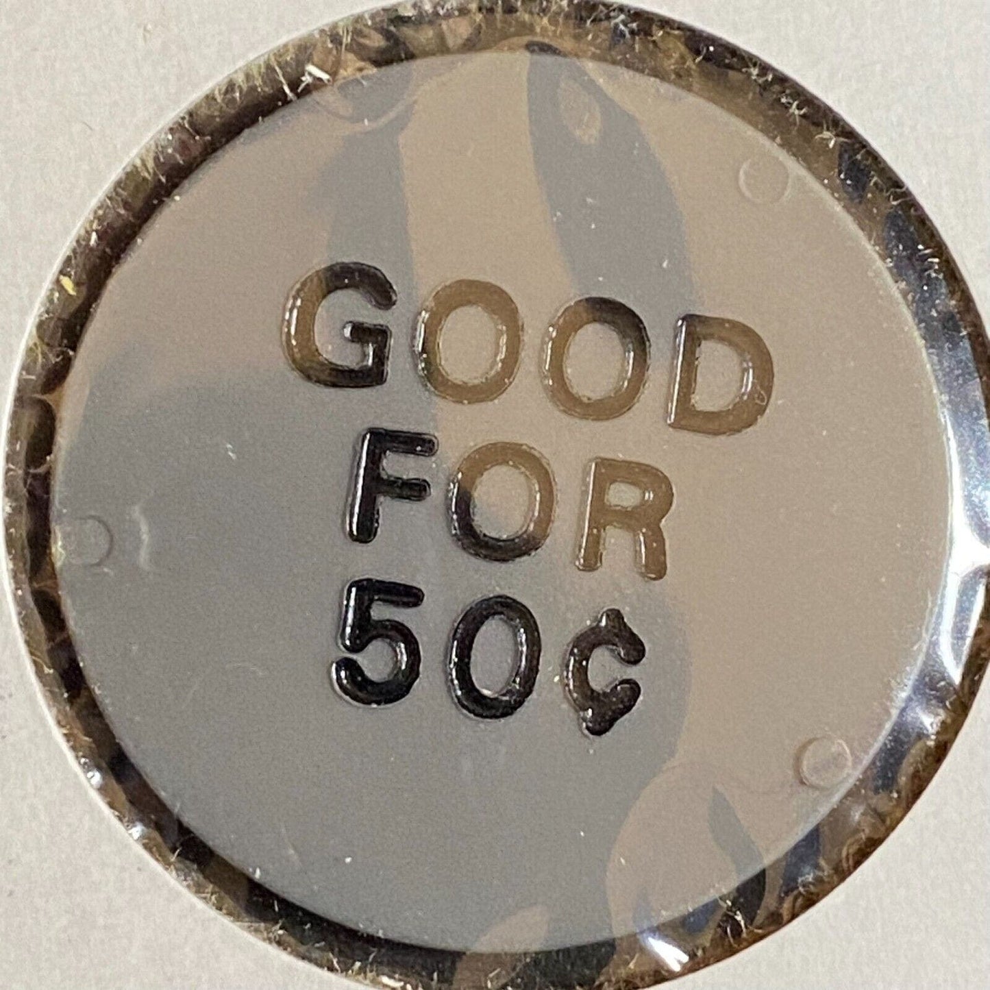 Mill Hall, PA Abby's Inn c1990's Plastic Token Good For 50c cents" Cheers