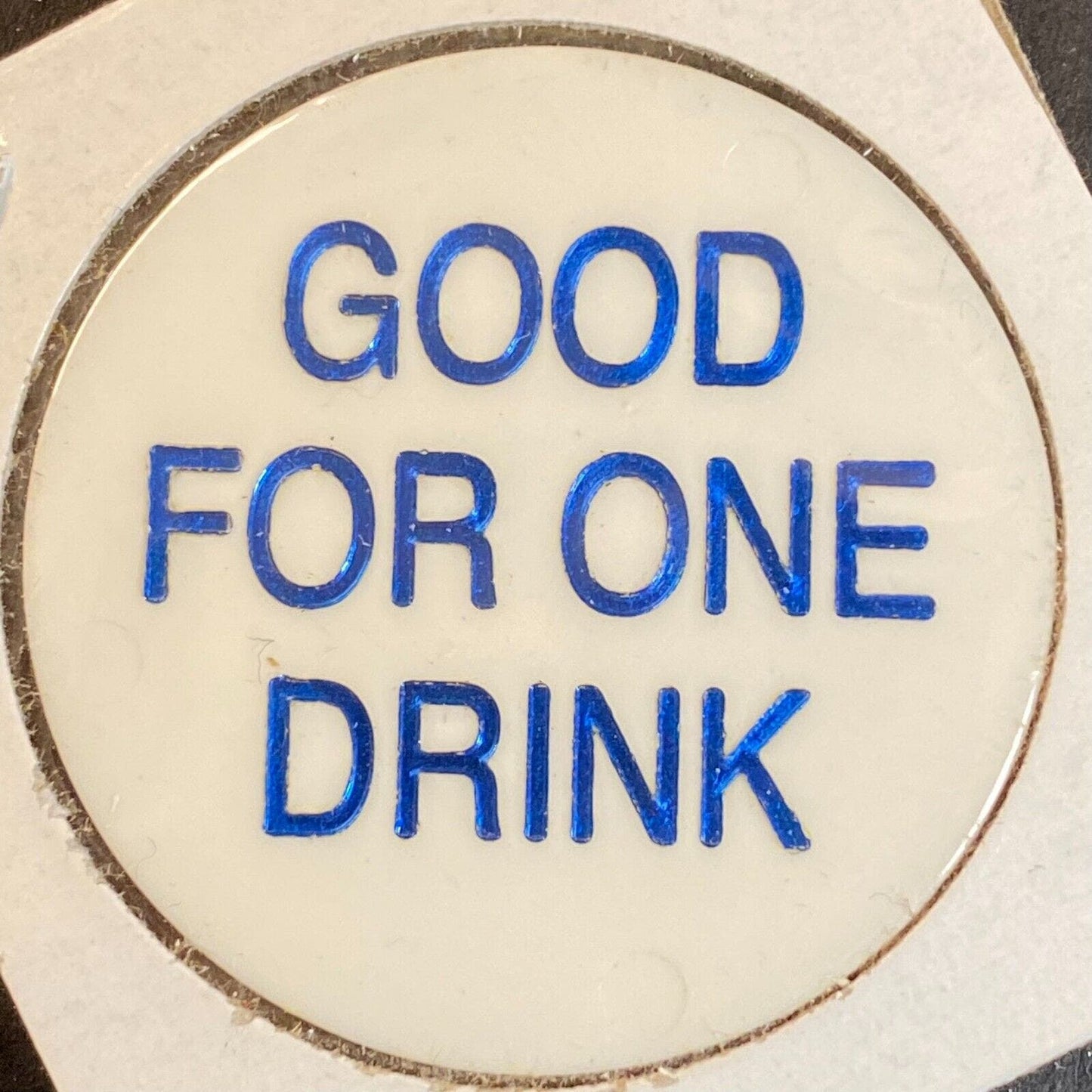 Indiana, PA Moose Lodge 174 c1970's-80's Plastic "Good for One Drink" Token