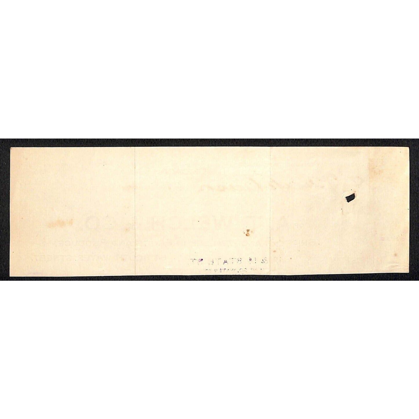 A.T. Welch & Co Produce Fruits Chic. Hutchinson Decorah, IA* Cut 1902 Billhead