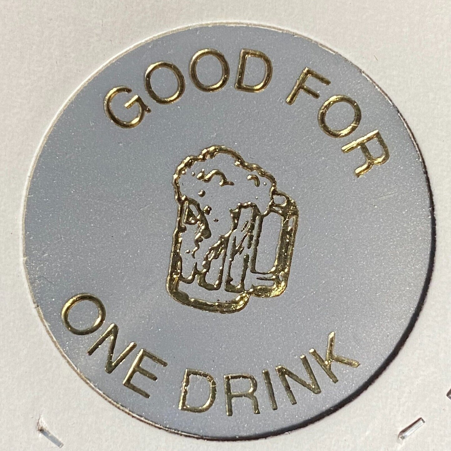 Bristol, PA The Pines Tavern Plastic Token G/F One One Drink (#2)