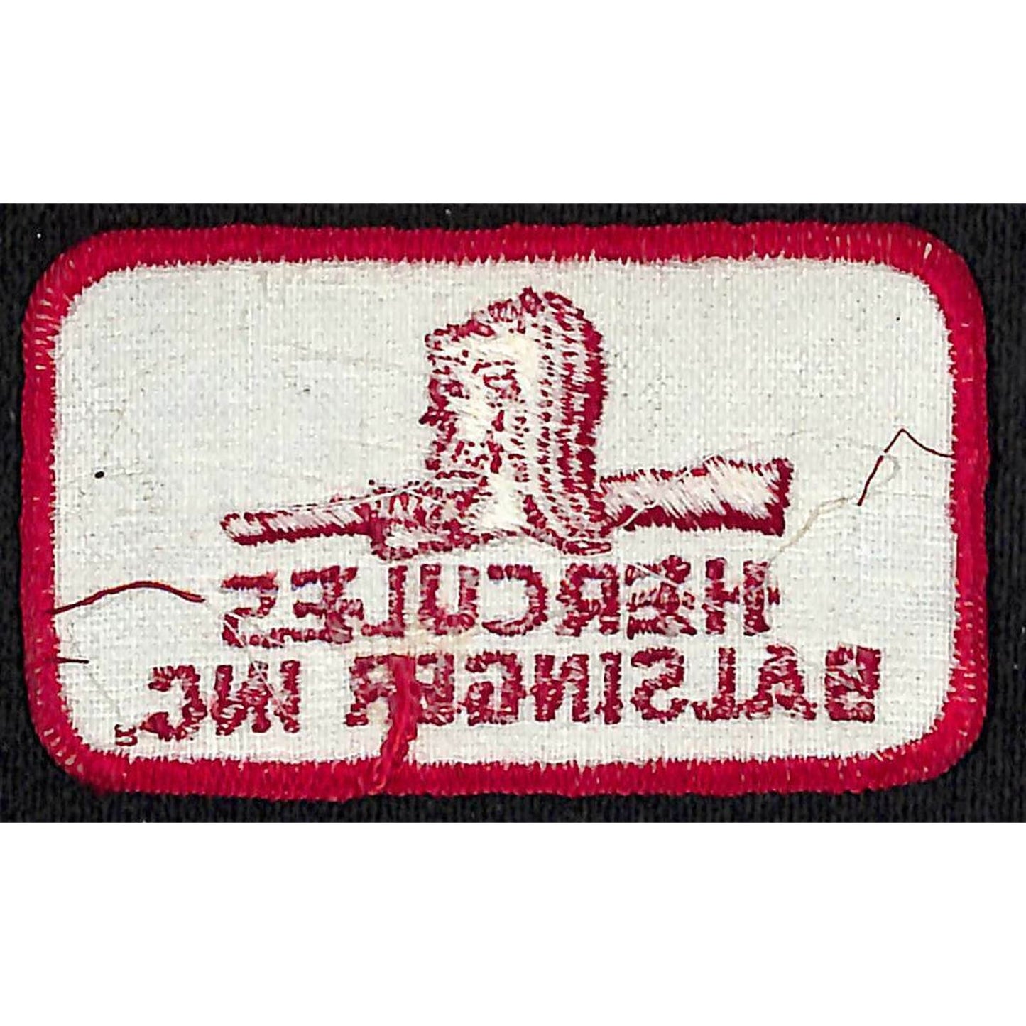 Vintage c1970's "Hercules - Balsinger Inc." Embroidered Patch Powder Explosives