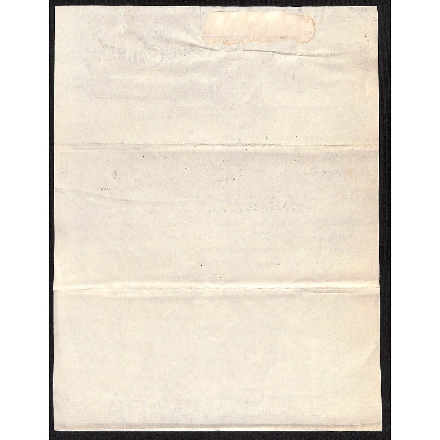1904 State of Montana, Cascade County, Great Falls TLS Letterhead Legal Release