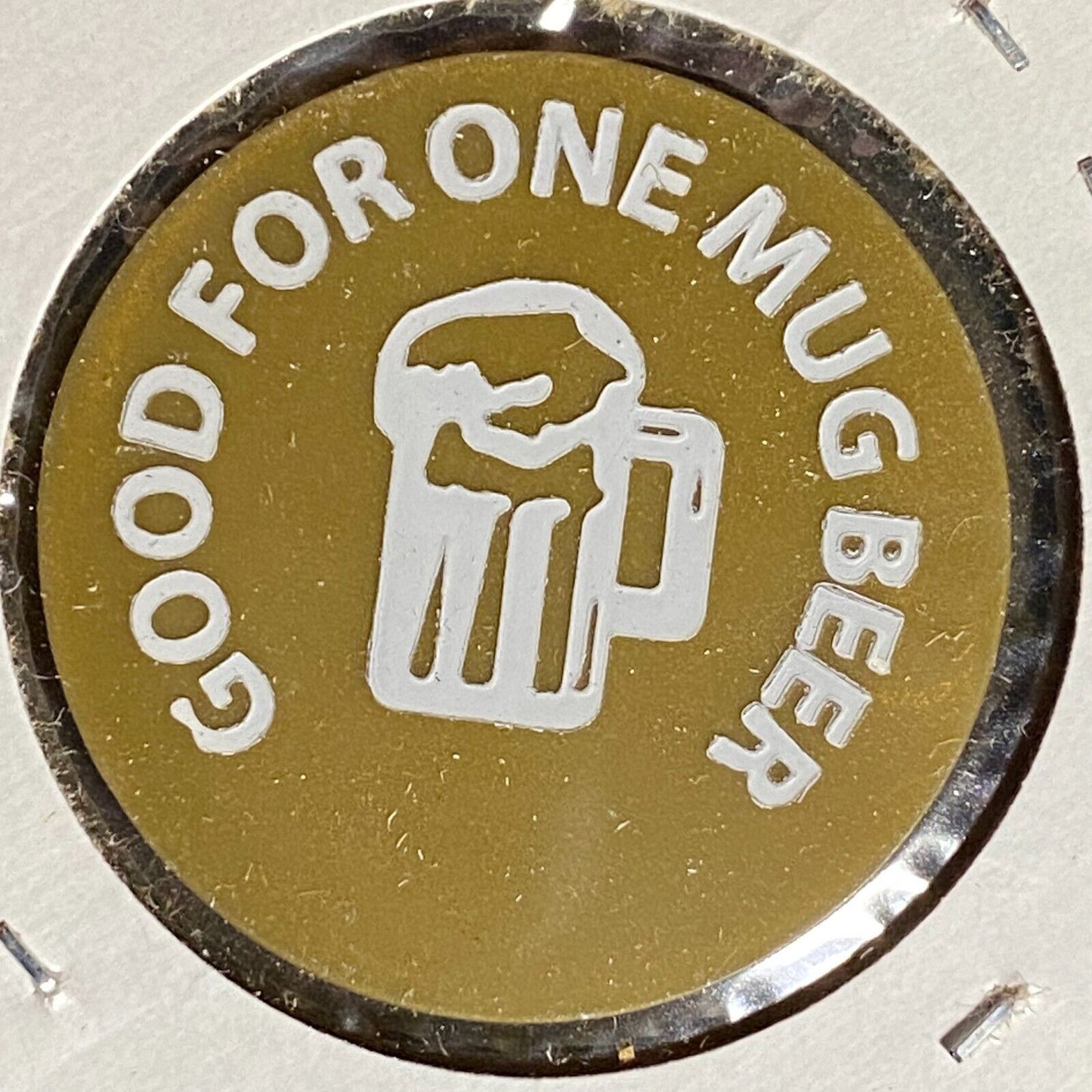 Canton, PA Moose Lodge 429 Plastic Drink Token Good for One Mug Beer