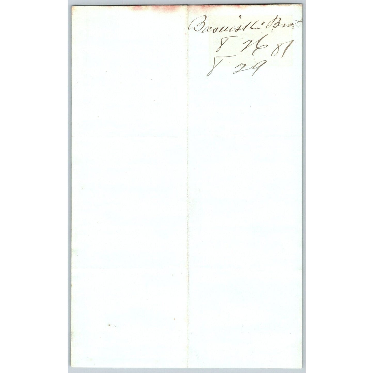 J. Basinski & Bros. Bozeman, MT (Dry Goods) 8/26 1881 Letterhead Henry Elling*