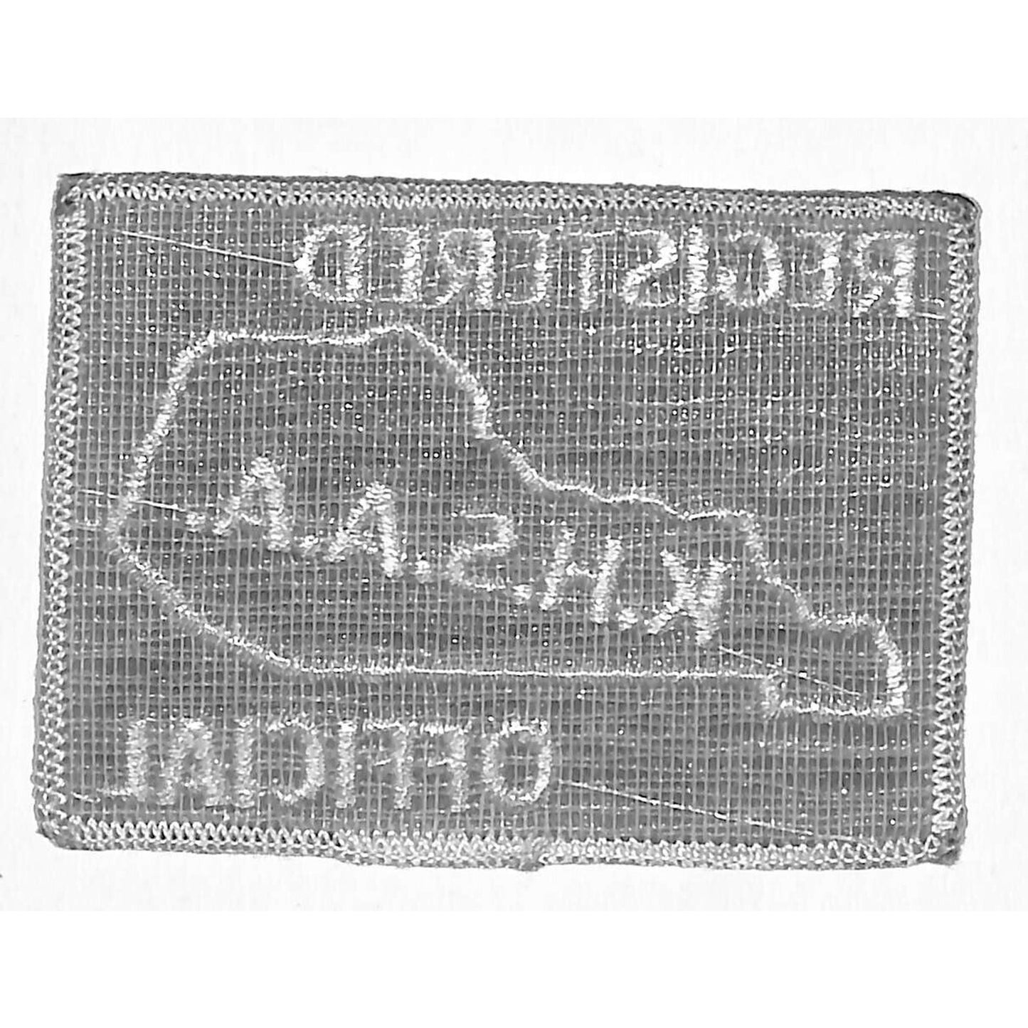 KHSAA Official Kentucky High School Embr. Patch c1970's? 2.5" x 3.5" VGC (#1)