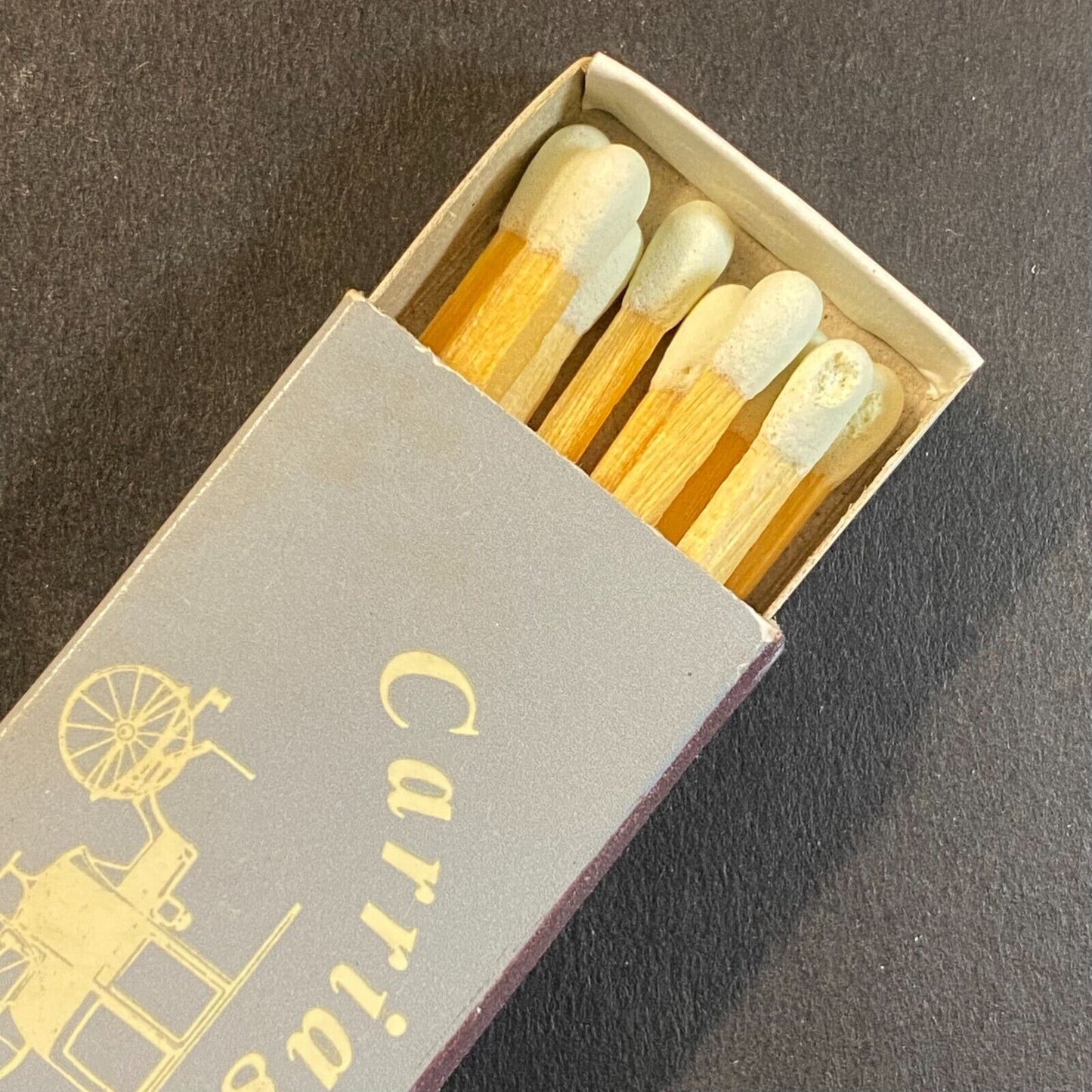 Carriage Inn San Simeon, CA Vintage Matchbox VGC Scarce