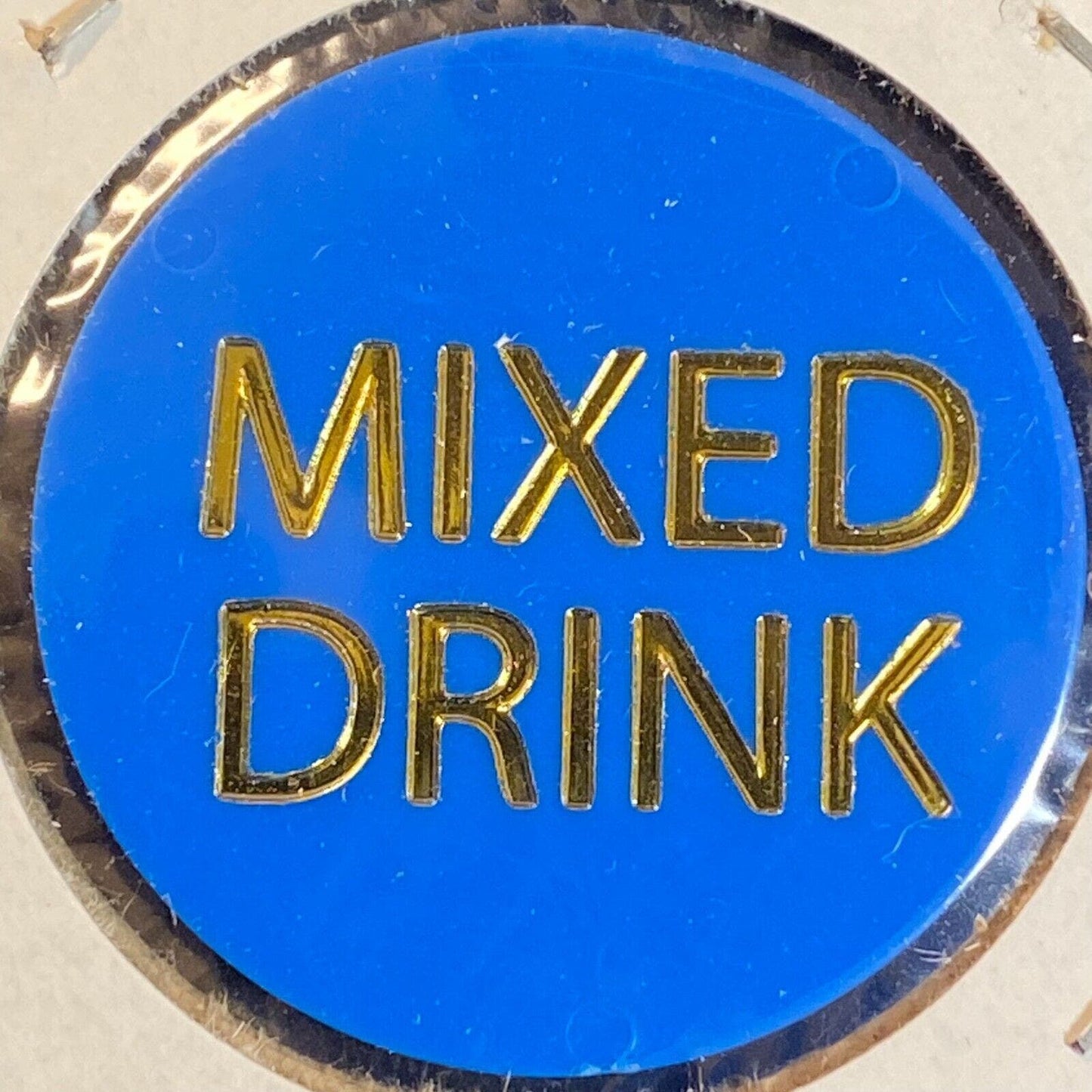 Jersey Shore Legion, PA AL Post 36 c1970's-80's Plastic "Mixed Drink" Token