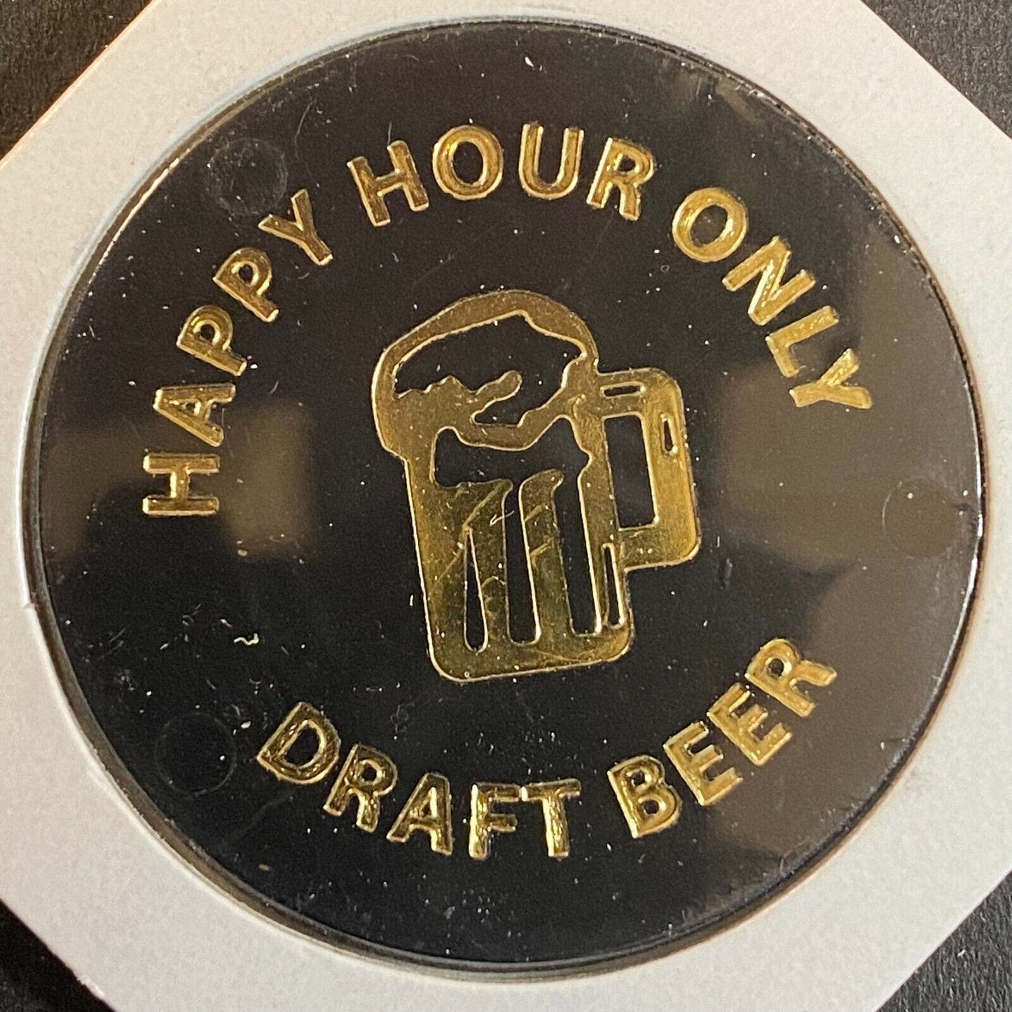 Industry PA Luanne's RT68 Food & Spirits c2010 Plastic "Draft Beer" Token