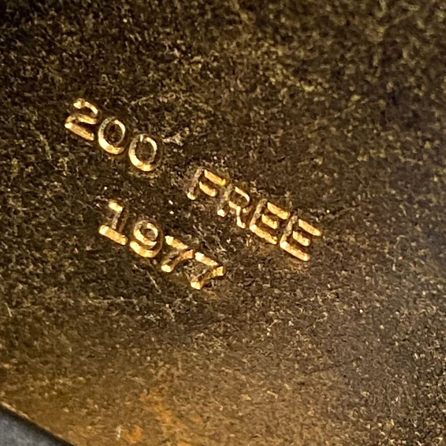 1977 Western Conference "200 Free" Swimming Award Medal 35mm 19g VGC