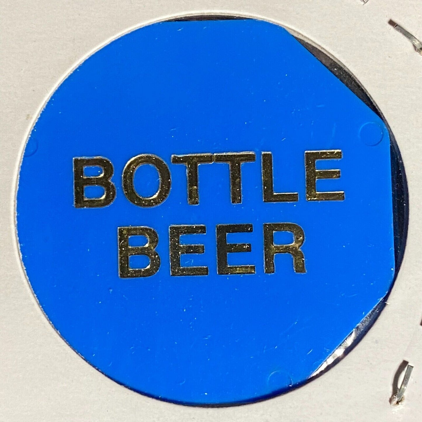 Carlisle, PA FOE Aerie 1299 Hex Plastic Drink Token G/F Bottle Beer
