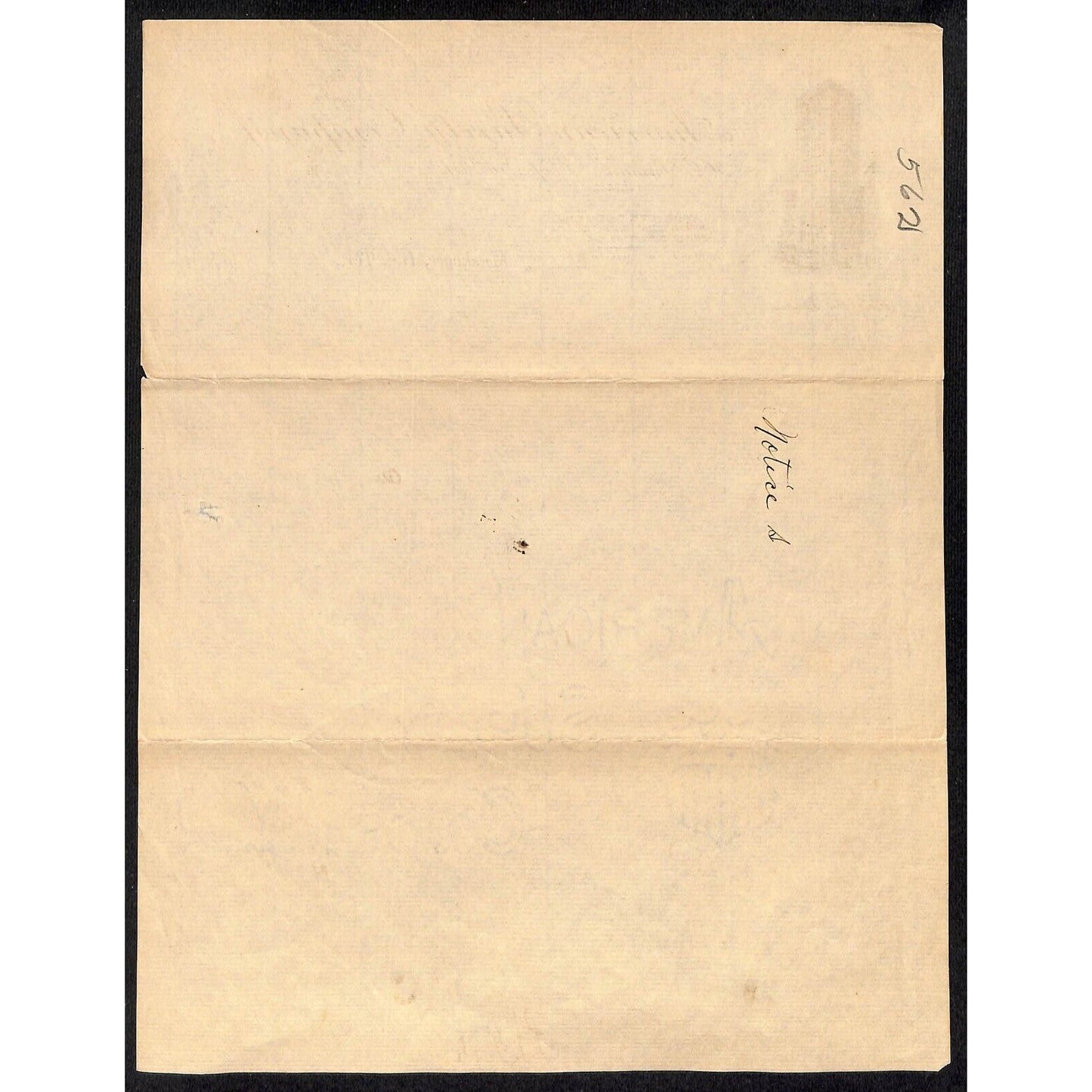 1908 American Surety Co. Indian Territory Muskogee, OK Letterhead w/ Vignette