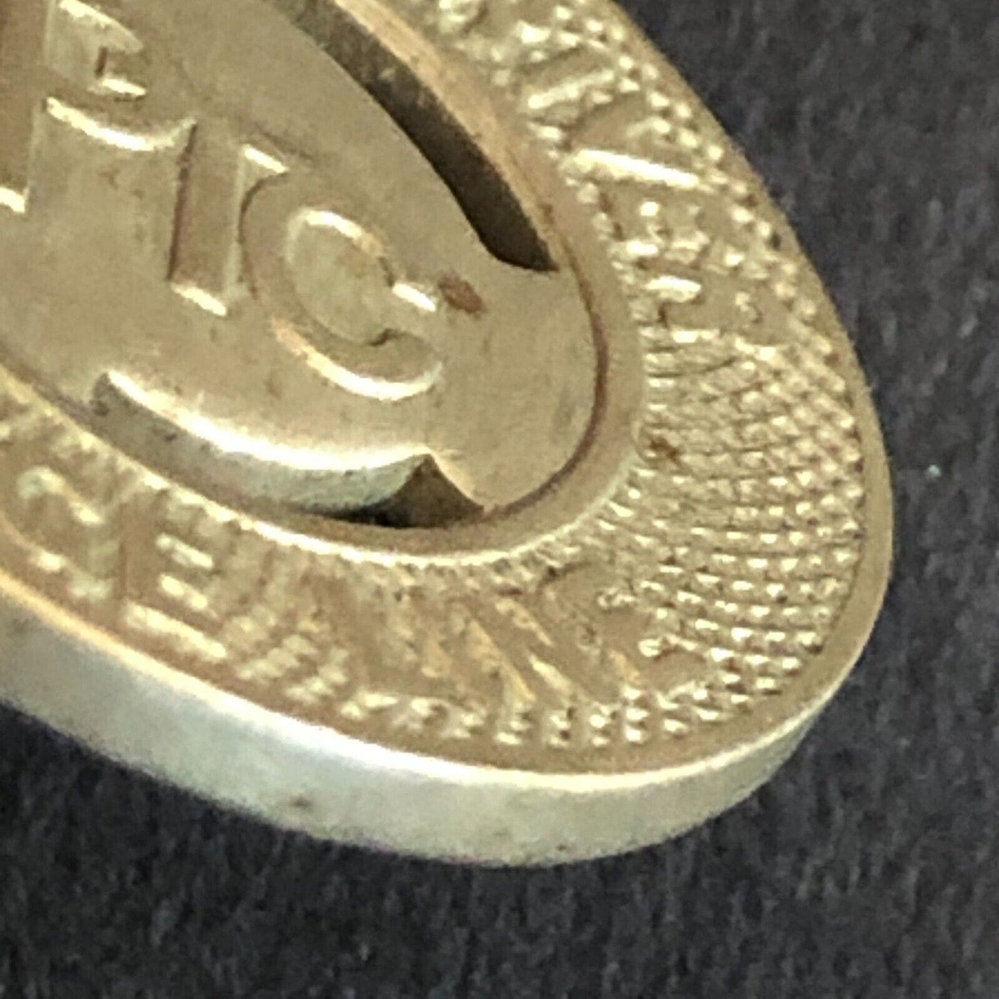 Delaware River Bridge Line PTC Philadelphia Camden Bridge Token 22mm