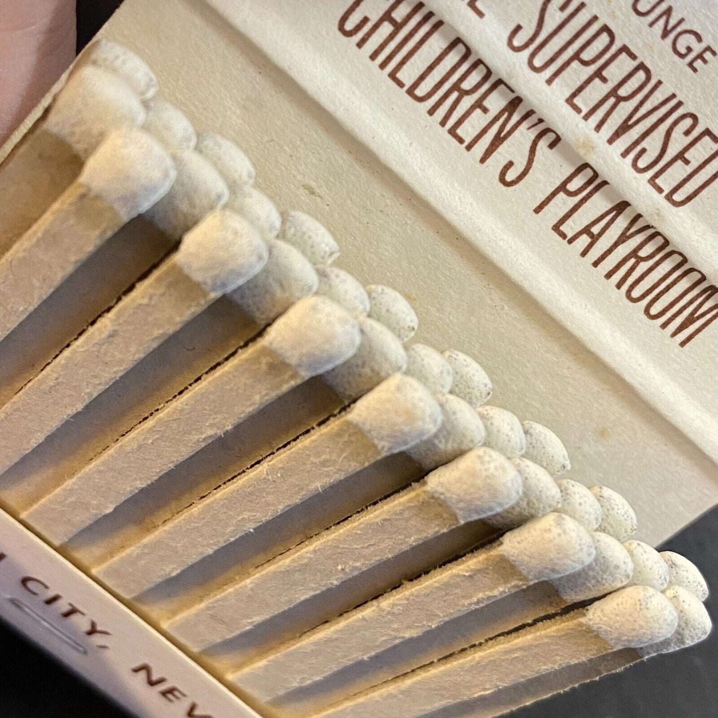 Carson Nugget Casino Nevada Full Matchbook c1973-80's VGC