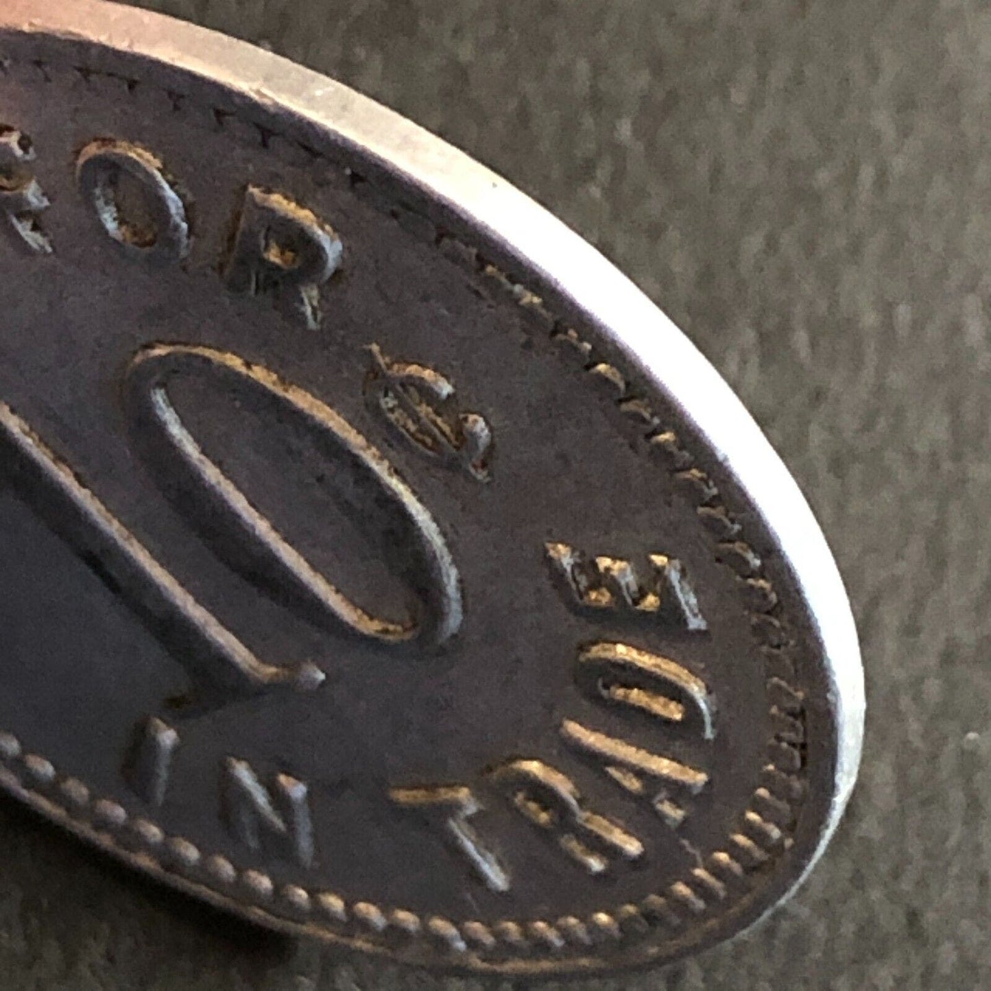 McDonald & Neilson Mendota, IL Alum G/F 10c Trade Token 25mm c1955-65 VGC