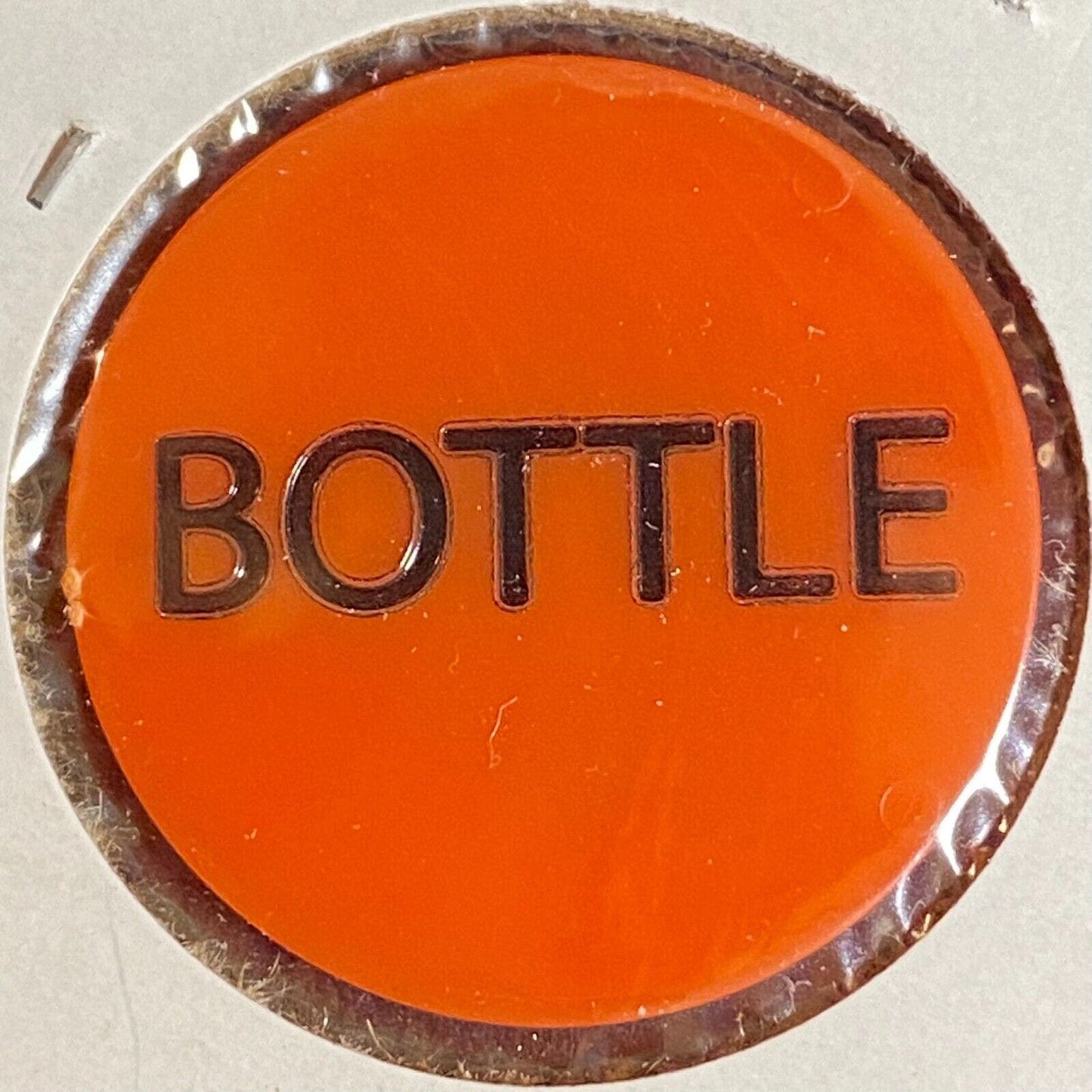 Houtzdale, PA Moose Lodge #327 c1970's-80's Plastic "Bottle" Token