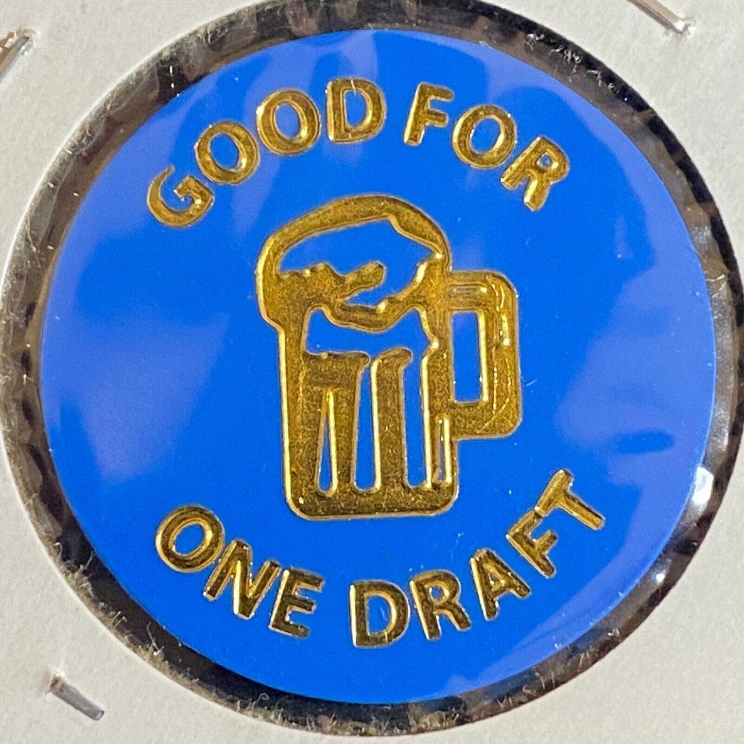 Johnstown, PA Rovida's Bar c2007 ? Plastic "G/F One Draft" Drink Token