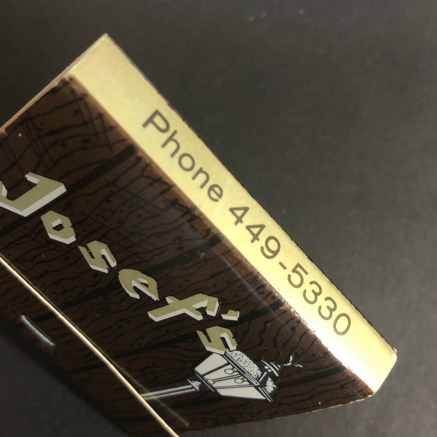 Hillside, ILL Josef's Restaurant c1970's Full Matchbook