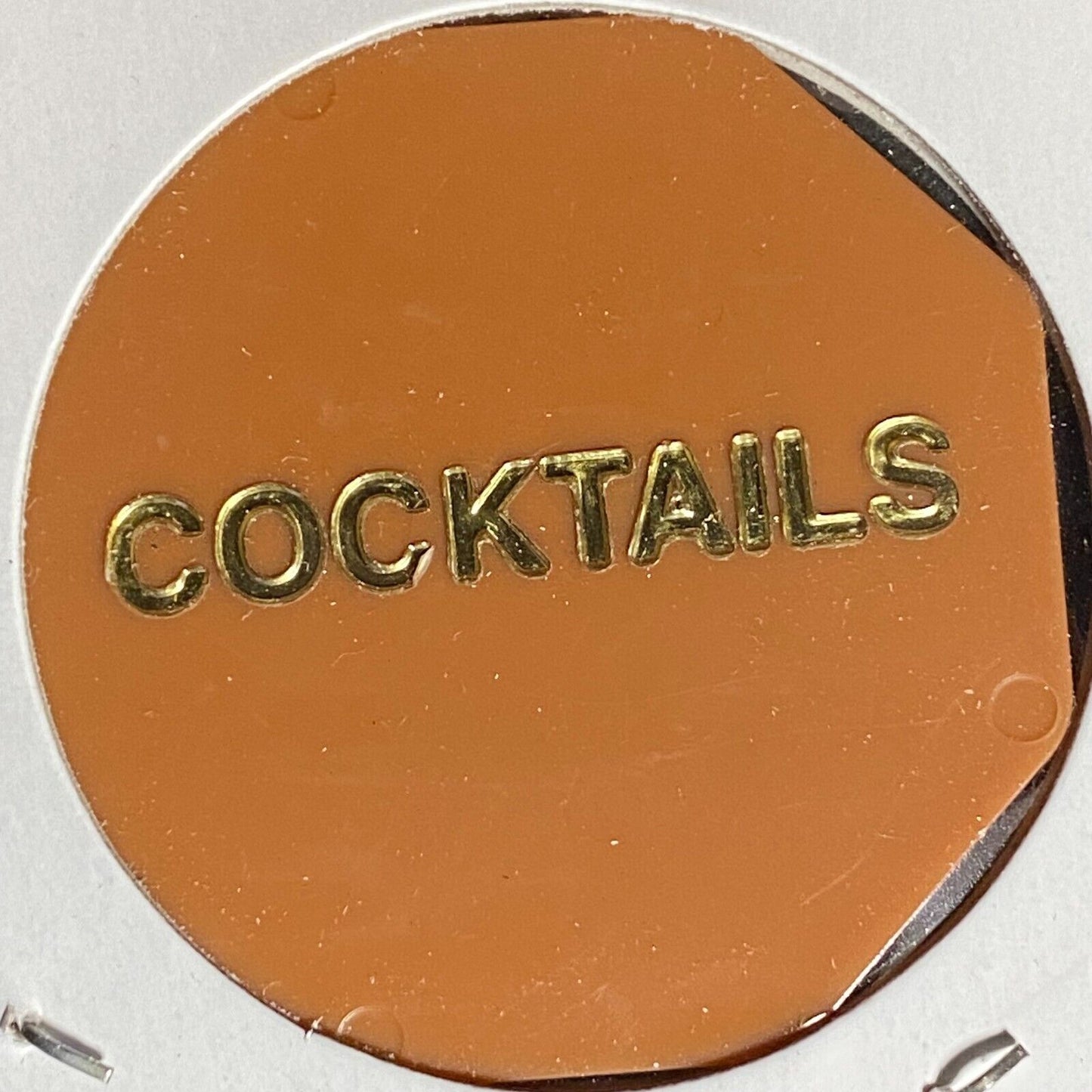 Carlisle, PA FOE Aerie 1299 Hex Plastic Drink Token G/F Cocktail
