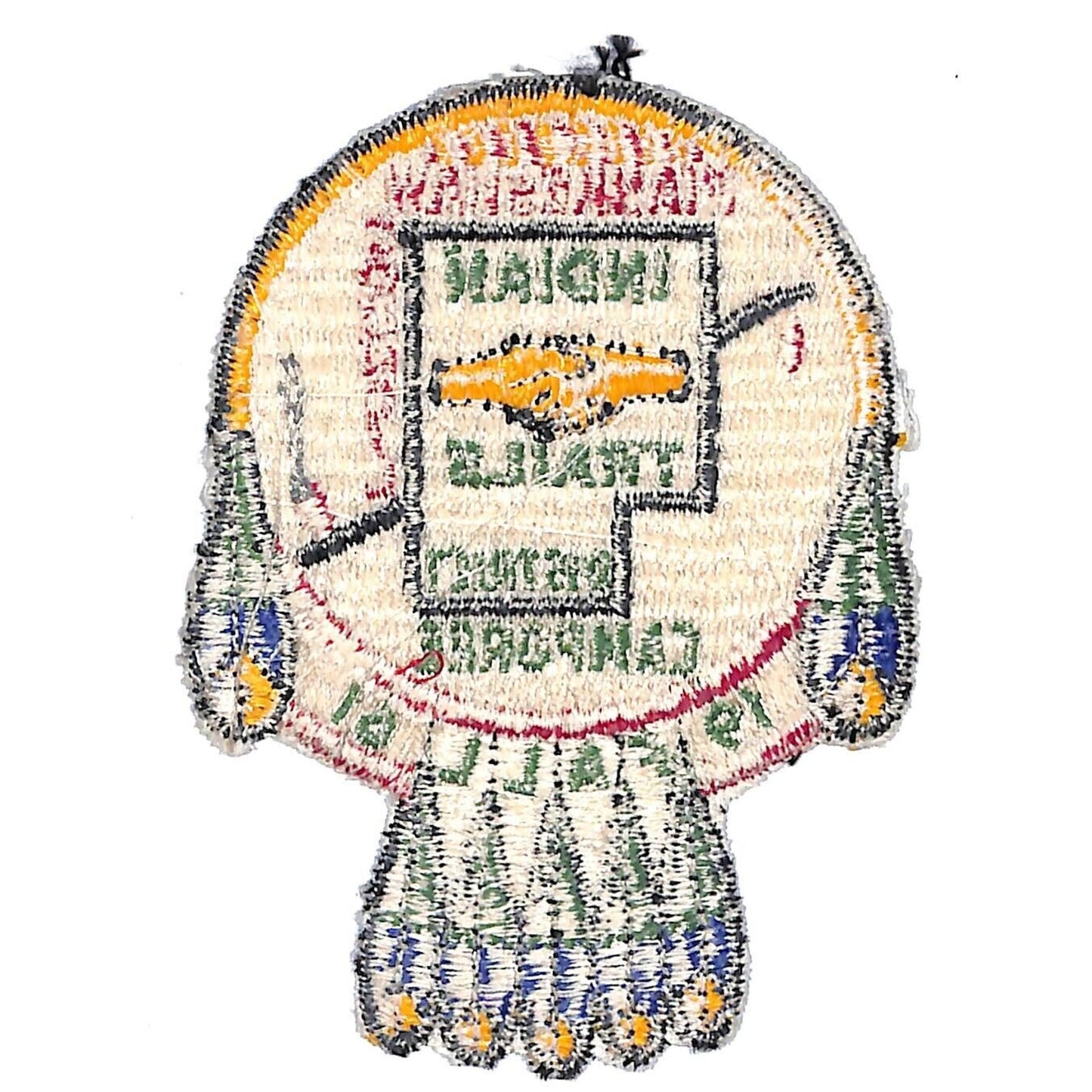 Boy Scouts BSA 1961 Indian Trails Piankeshaw Fall Camporee Patch Scarce