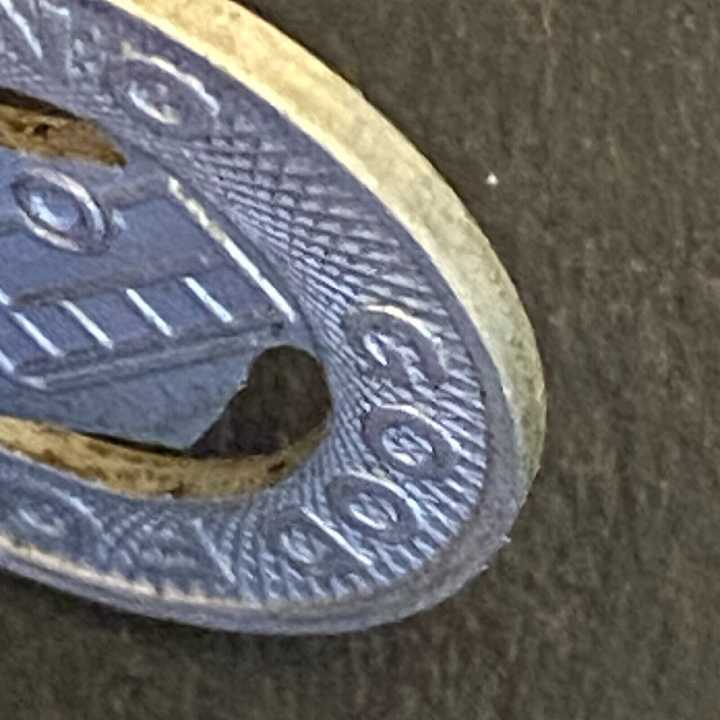 Springfield City Lines Ohio G/F One Fare Bus Transit Token 16mm