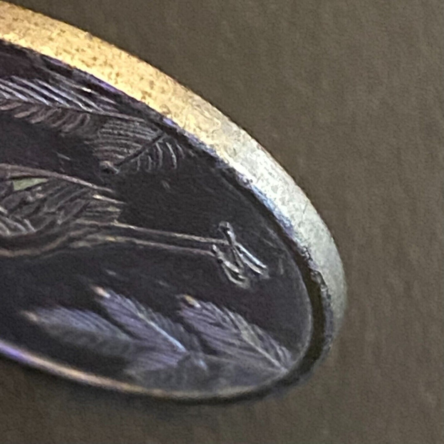 Seoul Korea Walker Hill Military Token "Thin Owl - Small Moon" 25c 24mm (#12)