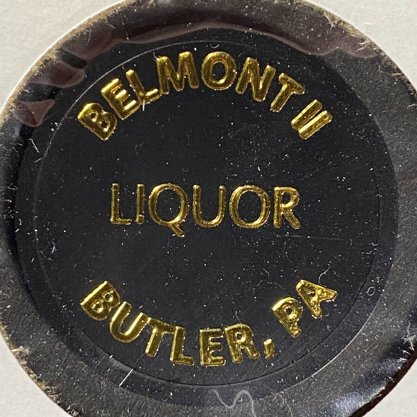 Butler, PA Belmont II (Bar) Plastic Token G/F Import Bottle / Liquor