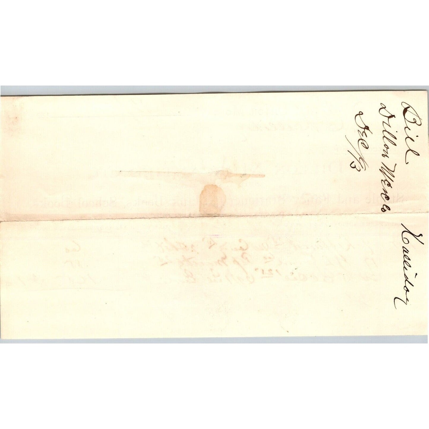 Dillon MT Dillon Mercantile Co. John T. Yoe Dec. 1893 Billhead R.C. Halliday*