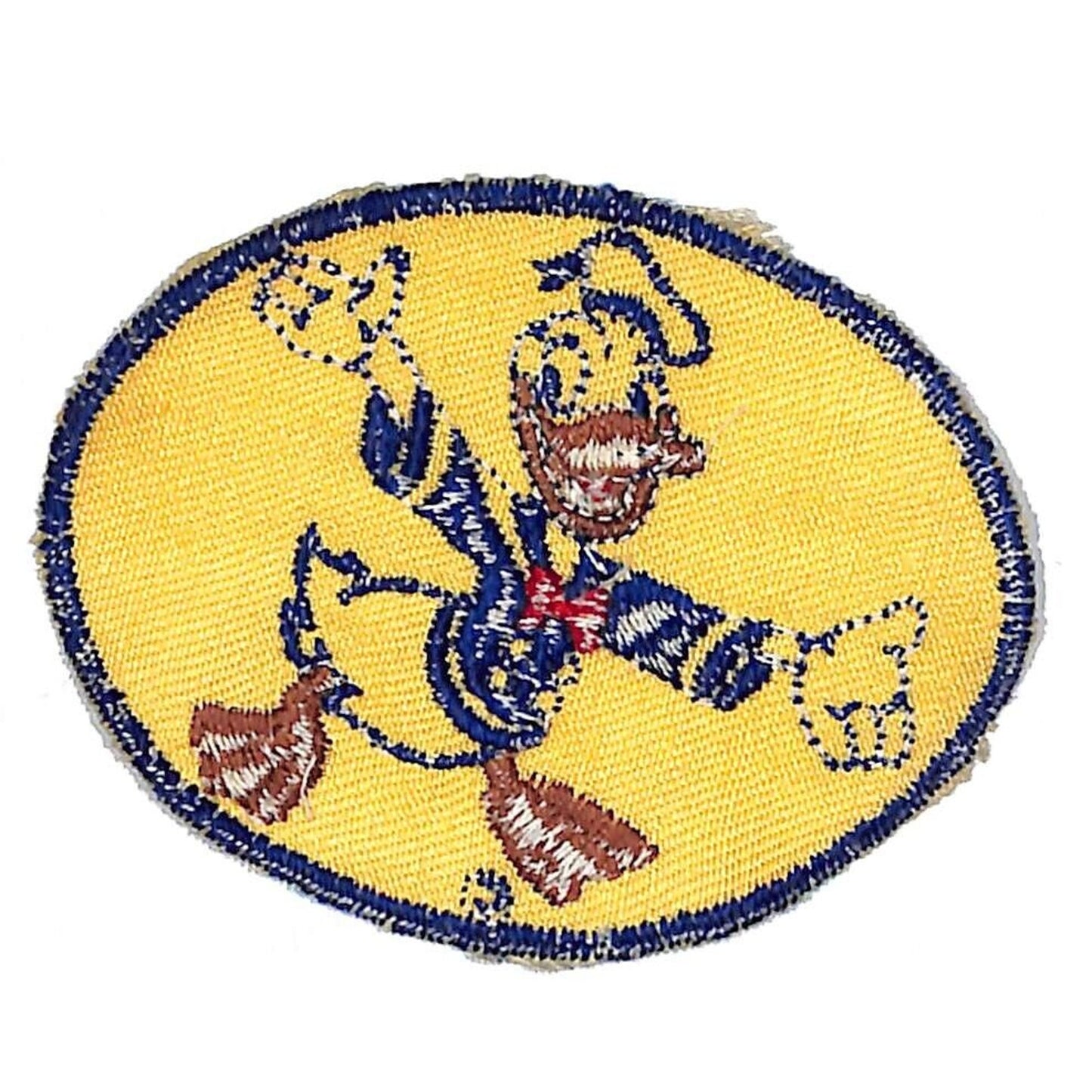 Disney Donald Duck Embroidered Patch Bond Bread c1948 Scarce (#3)