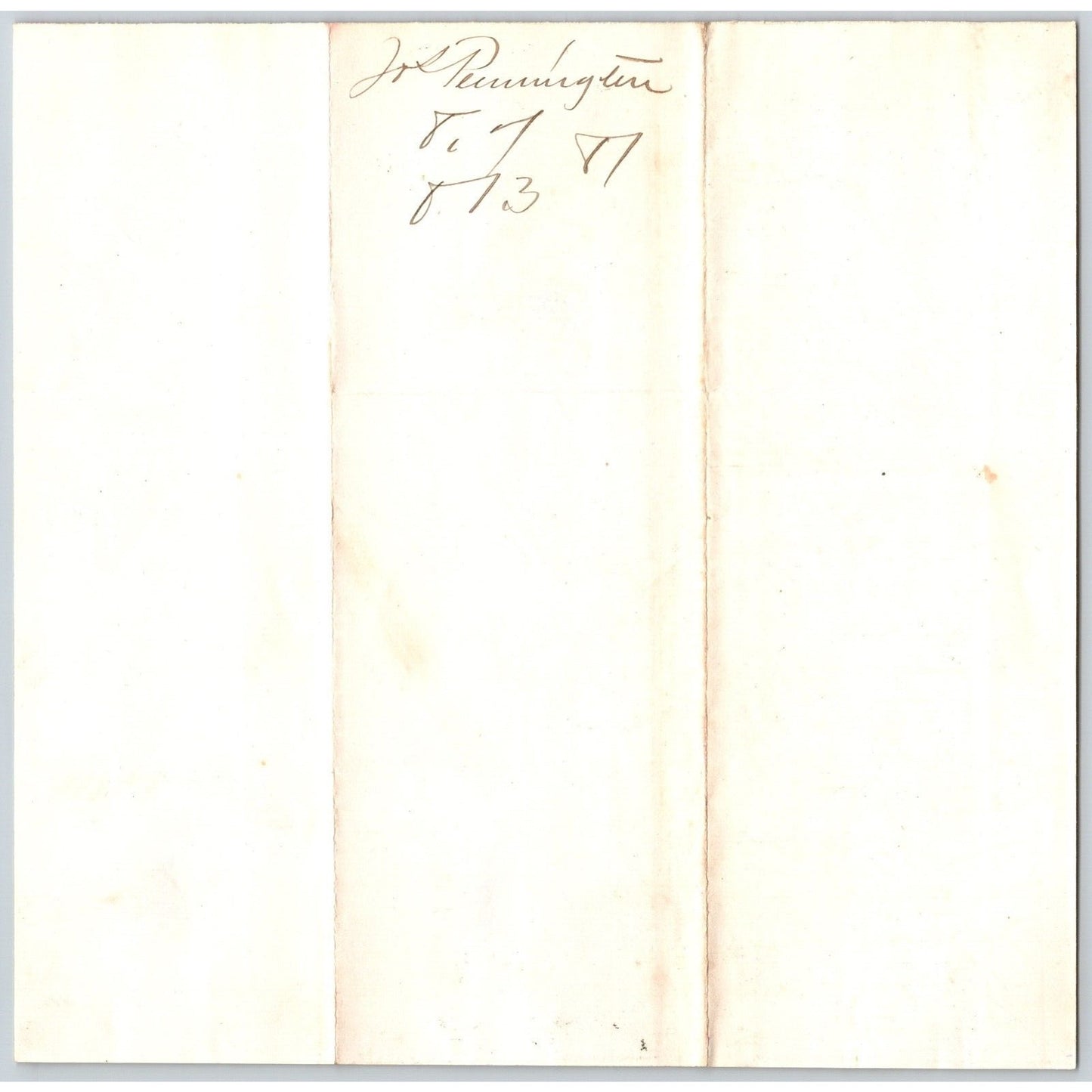 1881 ALS Joseph Remington Twin Bridges to Henry Elling* Virginia City, MT