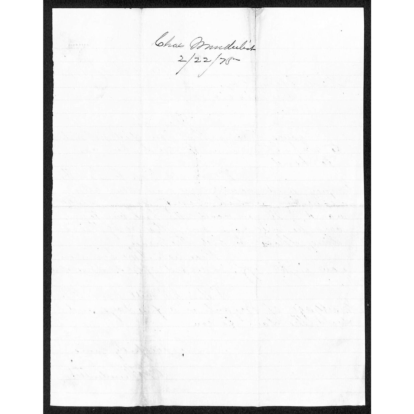 1875 ALS to Henry Elling* Virginia City, from Charles Wunderlich*, Divide, MT VG