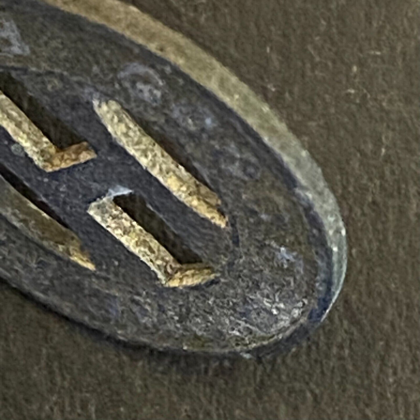 Houston Electric Company G/F One Fare Full Transit Token Zinc 16mm